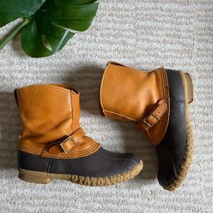 Vintage LL Bean Duck Boots 9